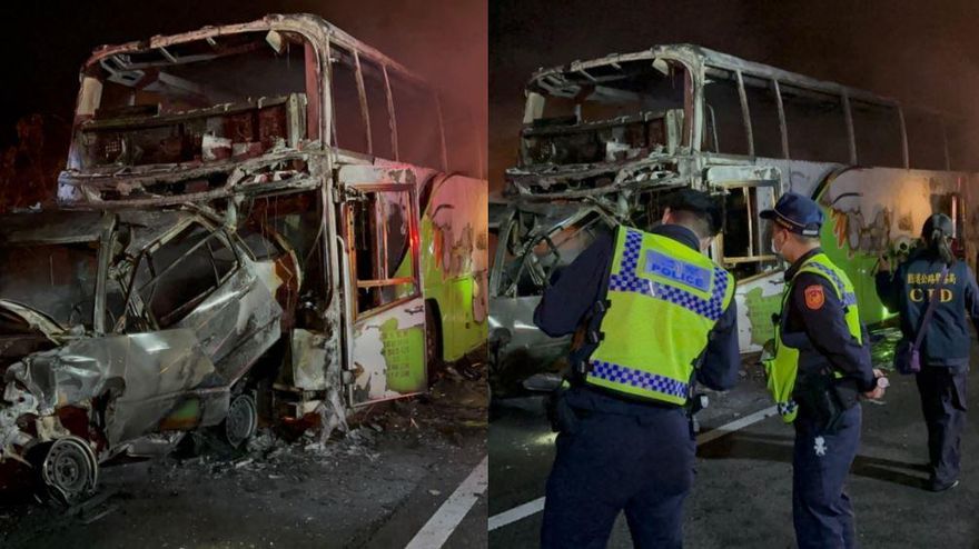害統聯司機燒死車內！酒駕女釀國道車禍2死9傷　晚間20萬交保
