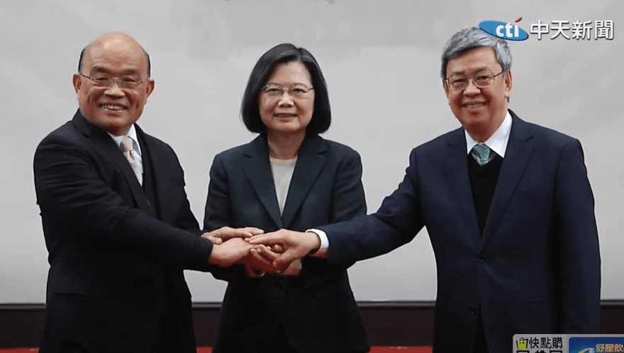蔡英文讚蘇貞昌是有魄力會做事院長　網友傻眼：那幹嘛換人？