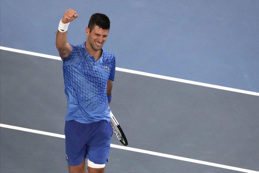 影/太威！喬科維奇澳網破紀錄27連勝　決賽對決希臘男神