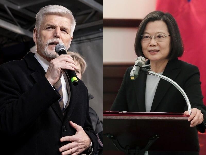 確定了！蔡英文明通話捷克總統當選人帕維爾