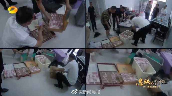 「5台點鈔機數5小時」！陸貪官家中藏5000多萬現鈔　230箱茅台一車裝不完