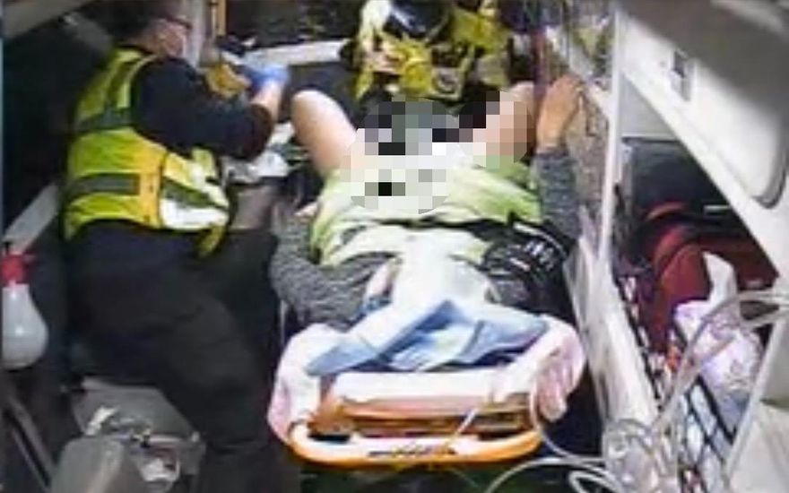車上迎接新生命！大里孕婦帶著「0.5」個孩子上救護車　到醫院剛好送嬰兒房