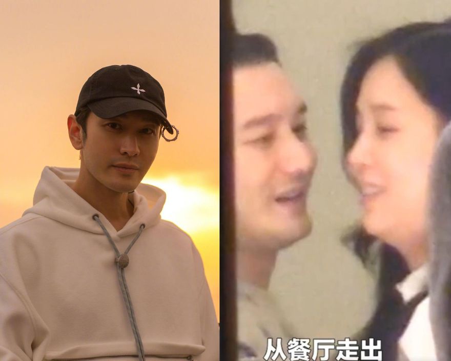 沒要復合Angelababy！黃曉明摟抱名製作人「臉貼臉、頭靠肩膀」疑洩新戀情