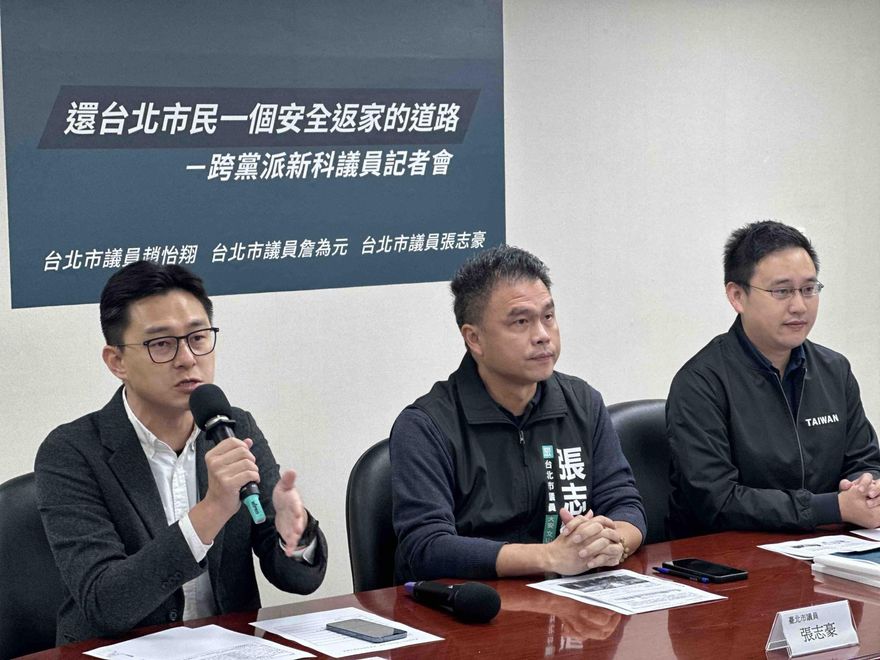 洗刷「行人地獄」污名　藍綠白議員促蔣萬安「健檢」人行道安全