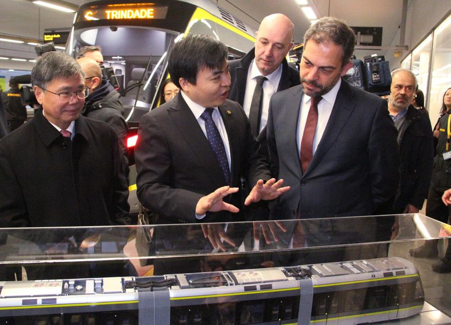 陸製地鐵列車首度進口歐盟國　強調綠色科技智能運作