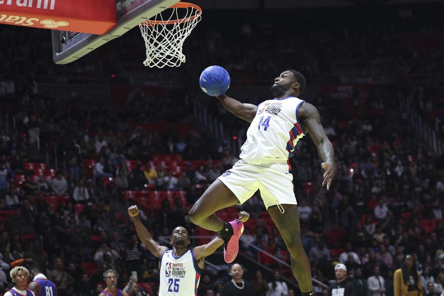 NBA明星賽/被NFL耽誤的籃球天才！海鷹隊球星凍蒜名人賽MVP　這身材太「魔鬼」