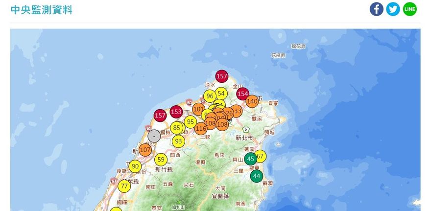 髒空氣來了！冷氣團夾帶「境外物染物」入侵　鄭明典：不要出去淋雨