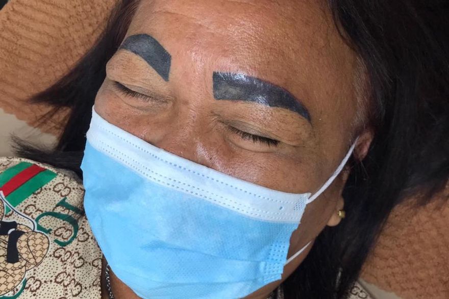 醉後大丈夫泰國版！女子喝醉後請人紋眉　醒來竟見誇張大粗眉她崩潰