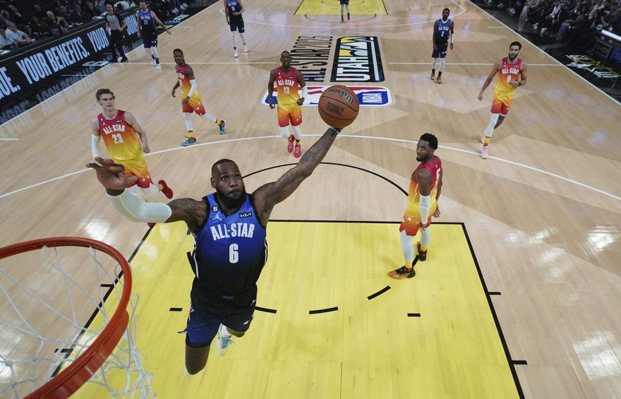 一次都沒參加　怎麼敢稱GOAT！球評狠批詹皇「毀了灌籃大賽」