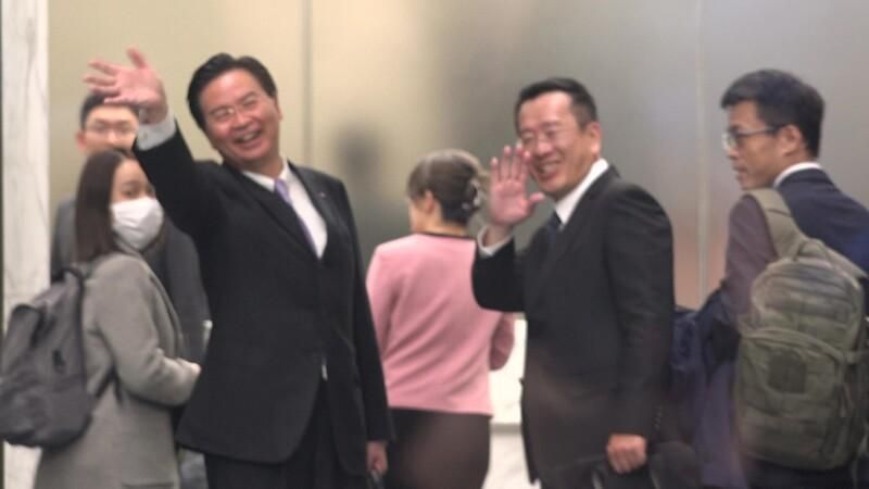 吳釗燮、顧立雄踏進AIT華府總部！　與美助理國務卿會談國安議題