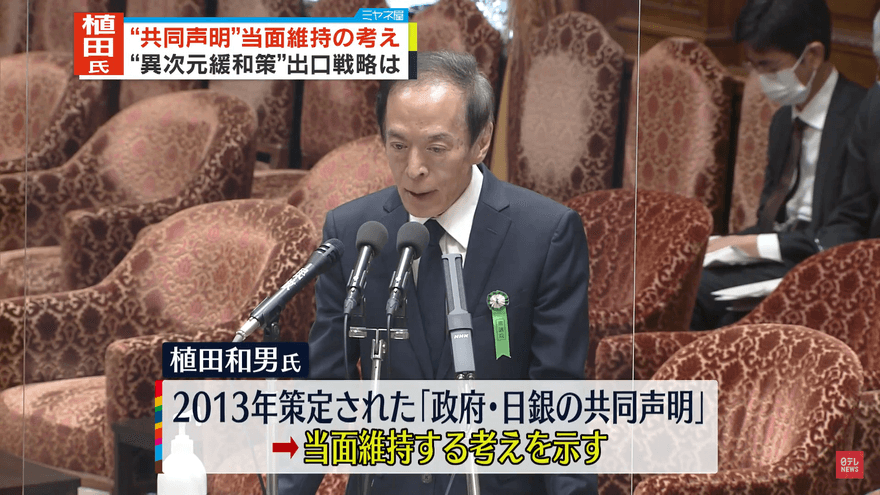 日央行總裁候選人植田和男欲持續貨幣寬鬆政策　盼今年中期通膨回穩