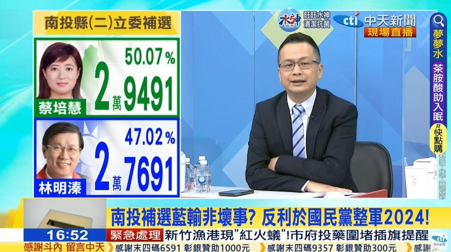 南投立委補選/國民黨敗選釋警訊！　羅智強：反利於整軍2024並非壞事