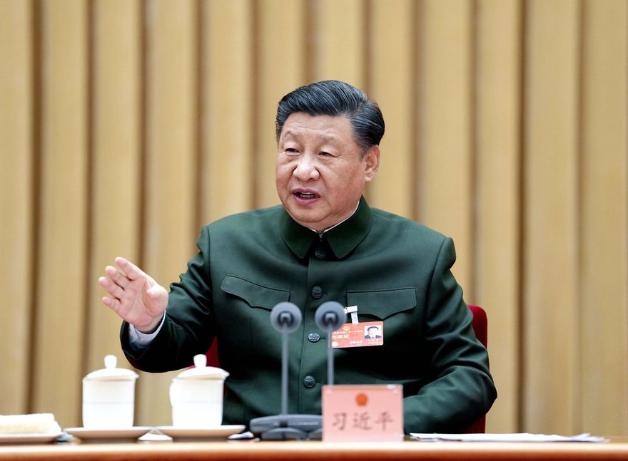 大陸兩會/解放軍代表團會議　習近平：提高一體化國家戰略體系能力