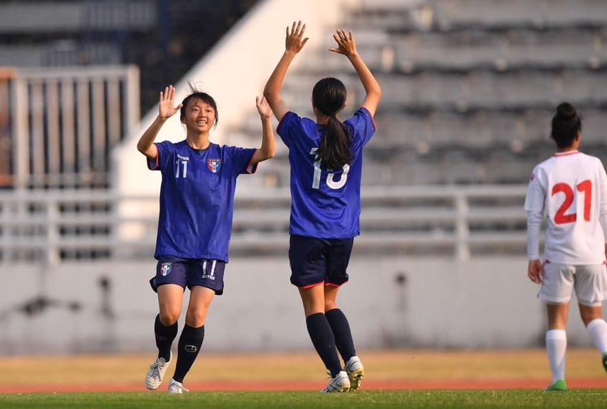 她獨進10球太狂！台灣U20女足　血洗塔吉克