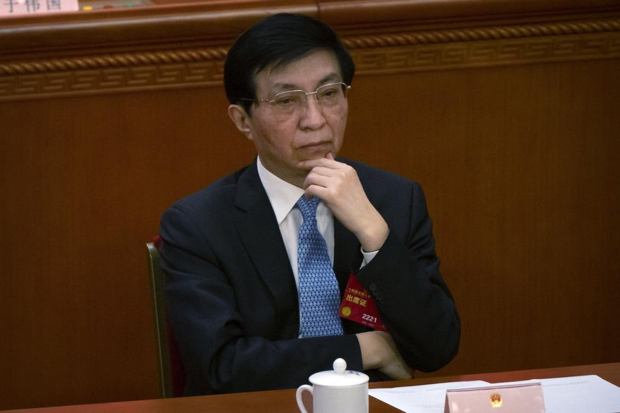 大陸兩會/政治局常委王滬寧升任政協主席　未來主導對台事務