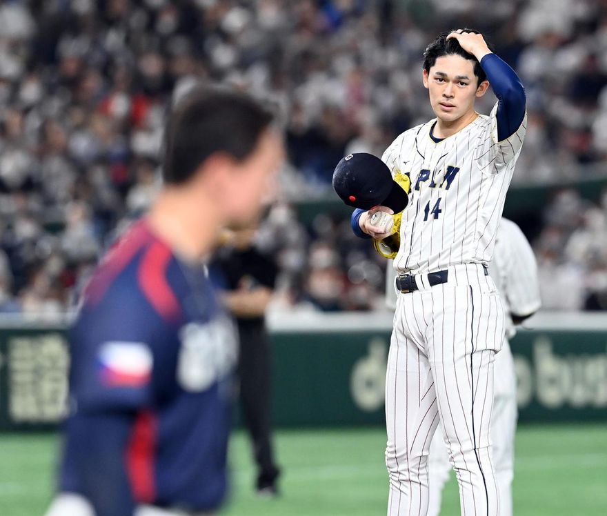 WBC棒球經典賽/佐佐木朗希162公里觸身球砸人　事後這舉動嚇到捷克