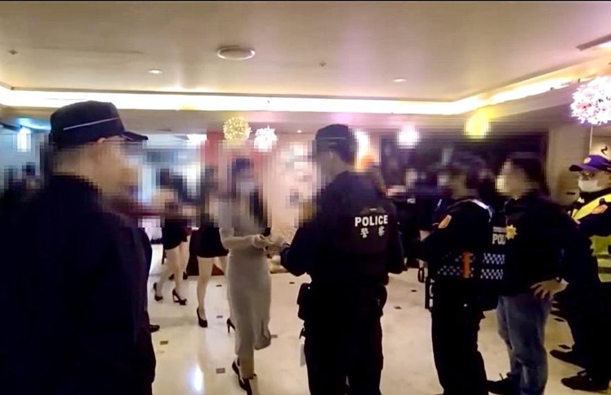 中山警壓制黑幫連掃7天　動員500警力強勢臨檢逮60人