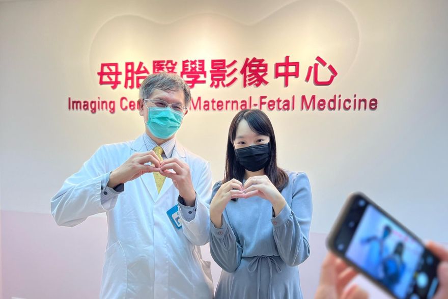 影/雙胞胎其中1胎突心跳停止　中榮「母胎醫學影像中心」保1胎