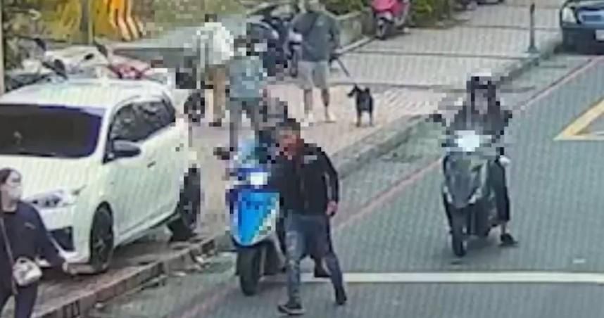 老婆拉不住！2越男酒後鬥毆「下顎狂流血」驚悚畫面曝…