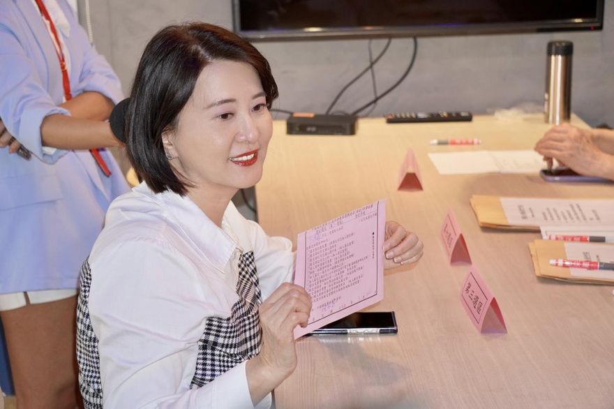 王鴻薇搶頭香登記立委初選！點名「綠大咖」：出來應戰