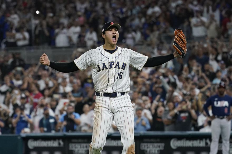 WBC棒球經典賽/大谷翔平「再見三振」霸氣甩帽　美國棒球名人堂永久珍藏