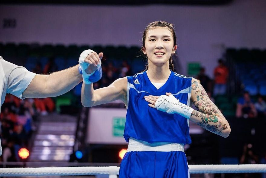 台灣「拳擊女王」！黃筱雯逆轉擊敗泰國好手　勇闖拳擊世錦賽決賽拚金