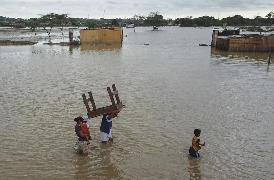 影/秘魯大雨下不停造成各地洪災及土石流不斷　已釀69人喪生