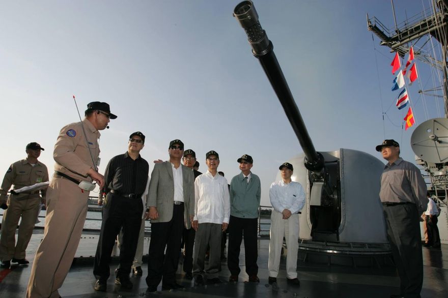 海軍張騫號巡防艦驚傳意外　76公厘快砲射擊發生膛炸