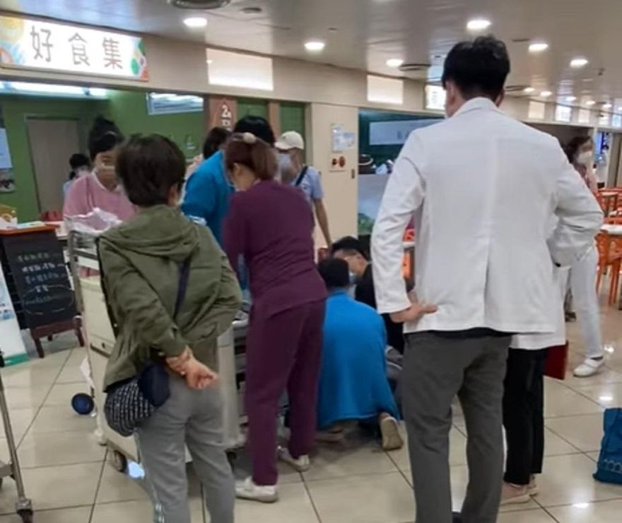 台中阿伯醫院內「昏厥、臉發黑」！神秘廣播CALL「999」…下秒醫護全趕來救他