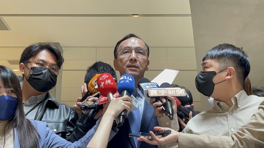 何時徵召侯友宜？朱立倫：要配合候選人主客觀環境