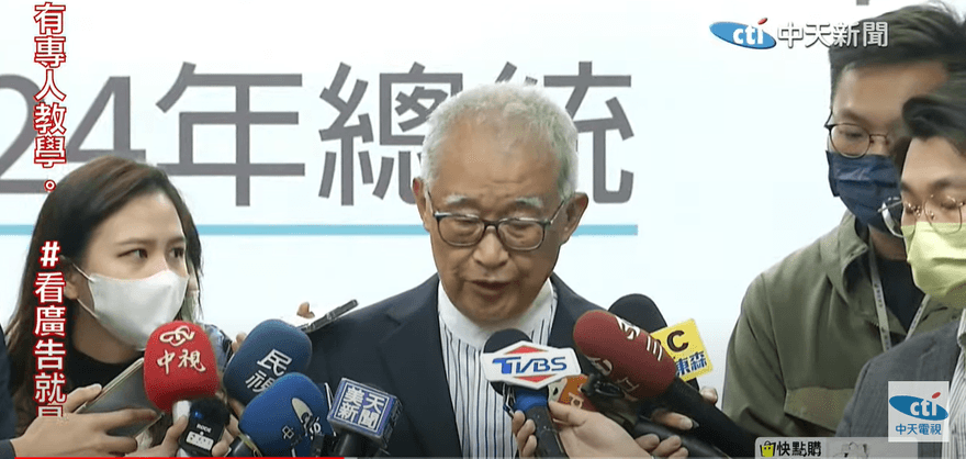 影/被罵「外省豬選啥總統！」　王建煊：我比本省豬「更愛台灣！」