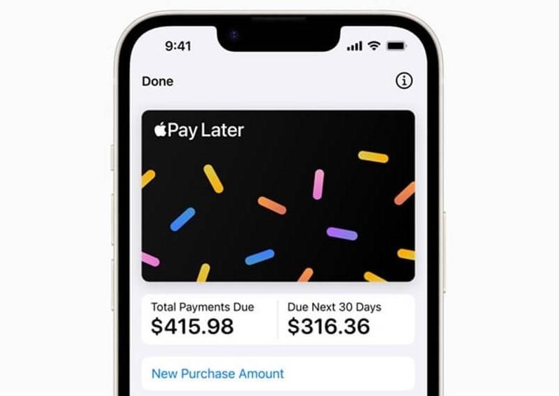 蘋果進軍先買後付市場　推出Apple Pay Later「可分6週4期無息付款」