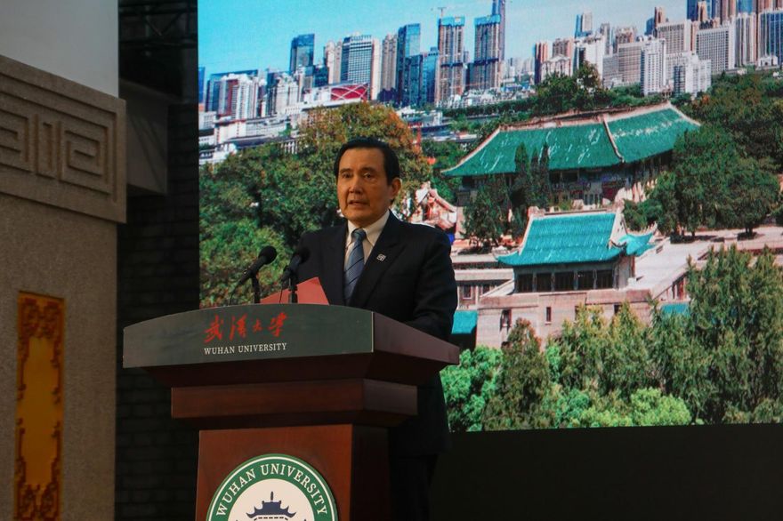 影/馬英九訪陸兩岸破冰　喊話蔡政府：快開放陸生交流！才能避戰謀和