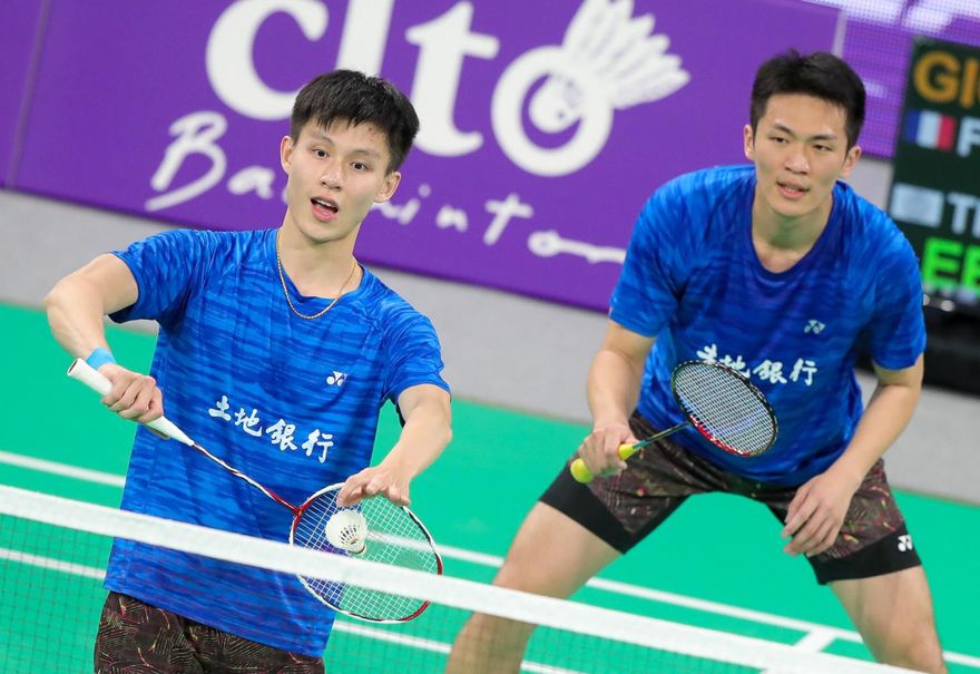 快訊/李家兄弟西班牙羽賽扳倒世界第一　4強上演台灣內戰