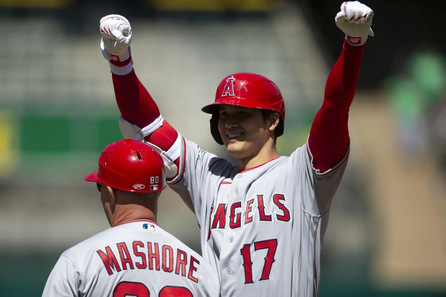 影/差點滿貫砲！大谷翔平棒打火球男　藤浪晉太郎大聯盟首秀爆8分