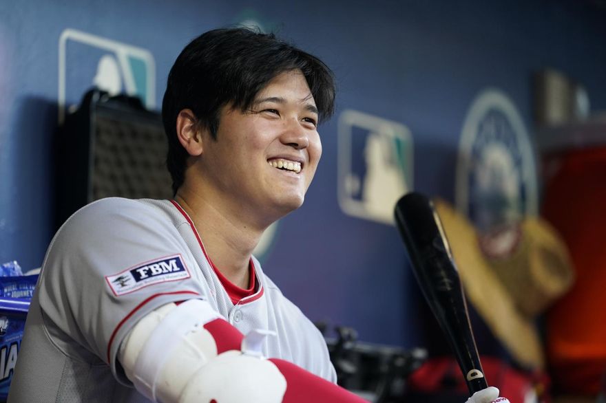 影/連續安打中斷！大谷翔平提早收工「嘟嘴賣萌又度估」　明先發搶首勝