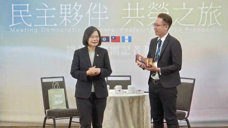蔡總統：外交實質關係與邦交關係同等重要