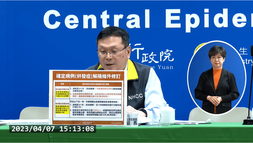 新冠解隔治療條件放寬！指揮中心：出院返家不需陰性