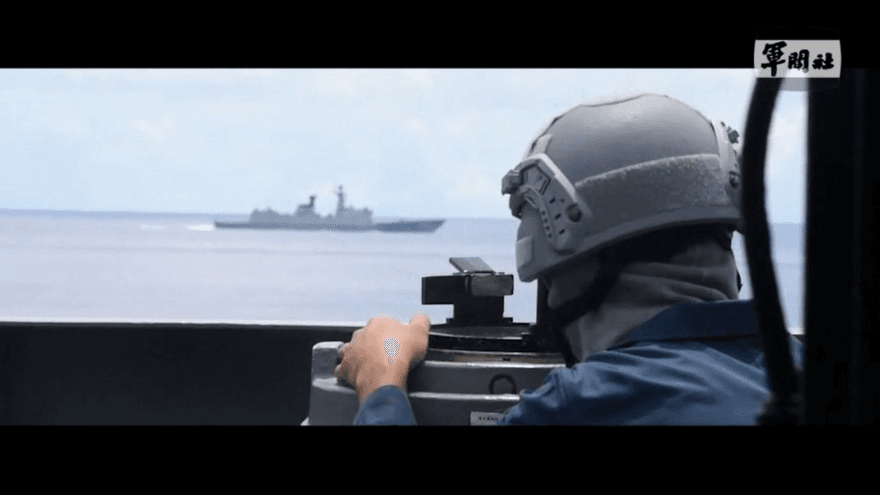 大陸「環台軍演」結束又軍演！國防部曝解放軍動態「2架次逾越中線」