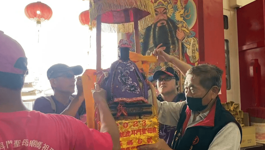 影/台南鹿耳門媽祖「救苦旱」！赴日月潭、鹿谷鄉「海陸空祈雨」