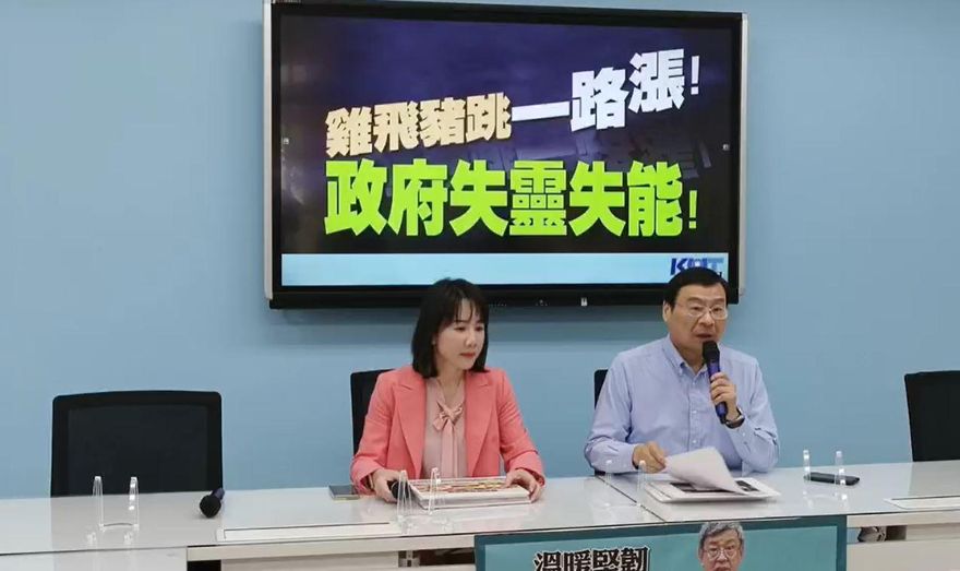 豬肉價格屢創新高　藍營立委批民進黨「口水治國」