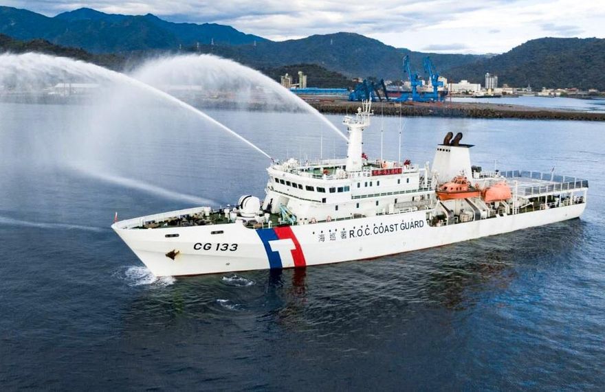 4000噸級巡防艦「雲林艦」今舉行交船命名典禮　蔡英文、賴清德首度同框出席