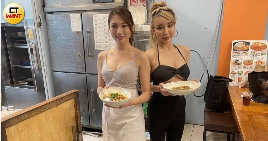 UU對決！雪碧露南半球炒飯全身汗　嗆炒飯妹林彤：去死啦