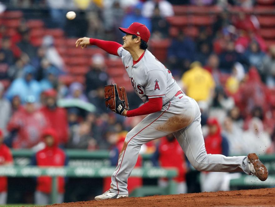 大谷翔平因雨投2局　天使止3連敗　張育成無緣棒打二刀流