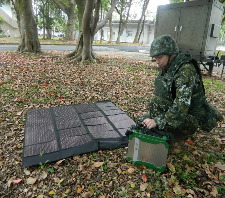 避免停電影響國軍運作　中科院建置再生能源供電系統與儲能微電網