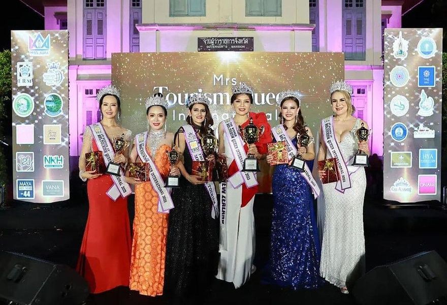 台灣之光！卑南美女赴泰勇奪「國際旅遊夫人總決賽3大獎」和30國佳麗爭豔