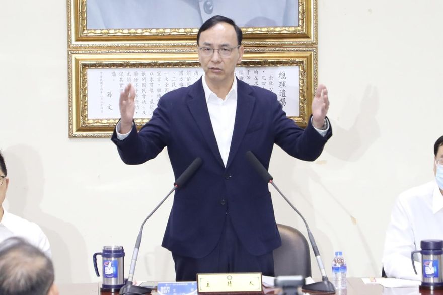 朱立倫轟賴清德「為選舉精神分裂」　嗆聲「別拿國民黨的香拜台獨神主牌」
