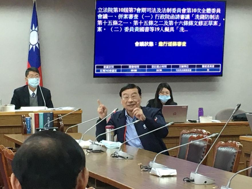曾銘宗要求洗錢罰金最高一億元　「法條需有嚇阻作用」