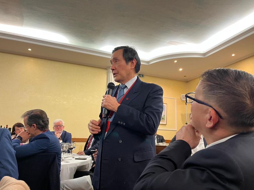 世界政要出席希臘論壇關心台海局勢　馬英九：台灣不是烏克蘭！