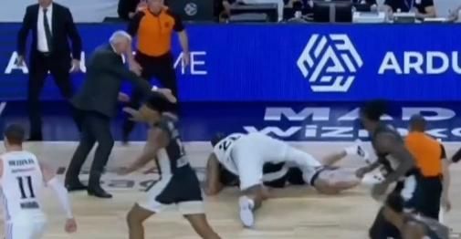 影/不輸T1！歐洲籃球聯賽也爆史上最大亂鬥　兩隊板凳出清遭沒收比賽